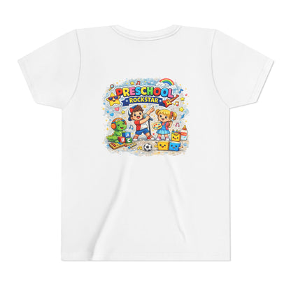 Preschool Rockstar Youth Tee — Cute Back-to-School Toddler Shirt