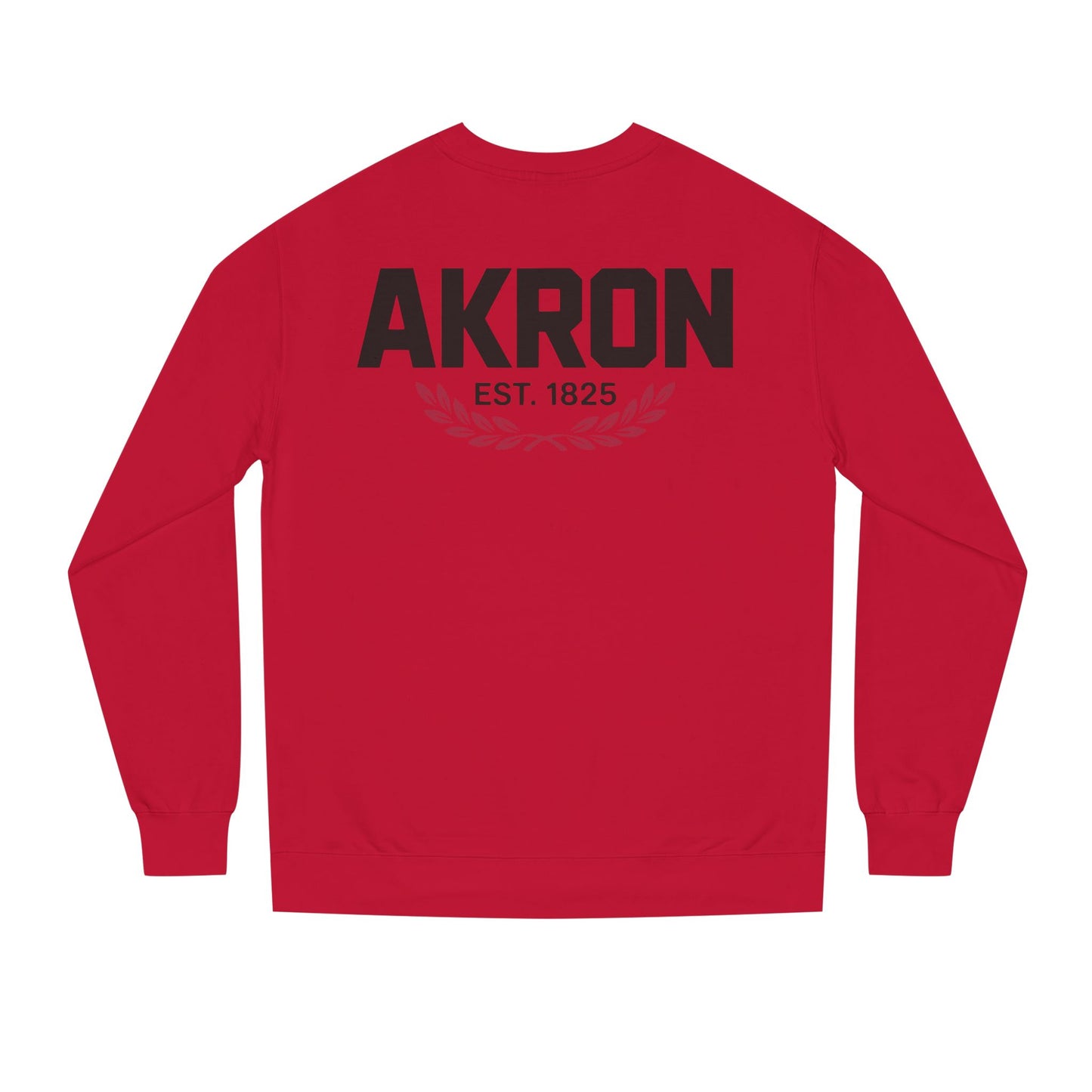 Akron Est. 1825 Crewneck Sweatshirt — Vintage City Pride Pullover