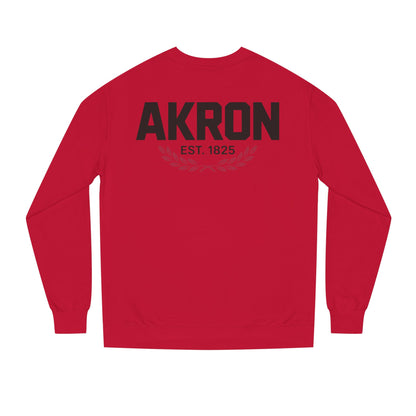 Akron Est. 1825 Crewneck Sweatshirt — Vintage City Pride Pullover