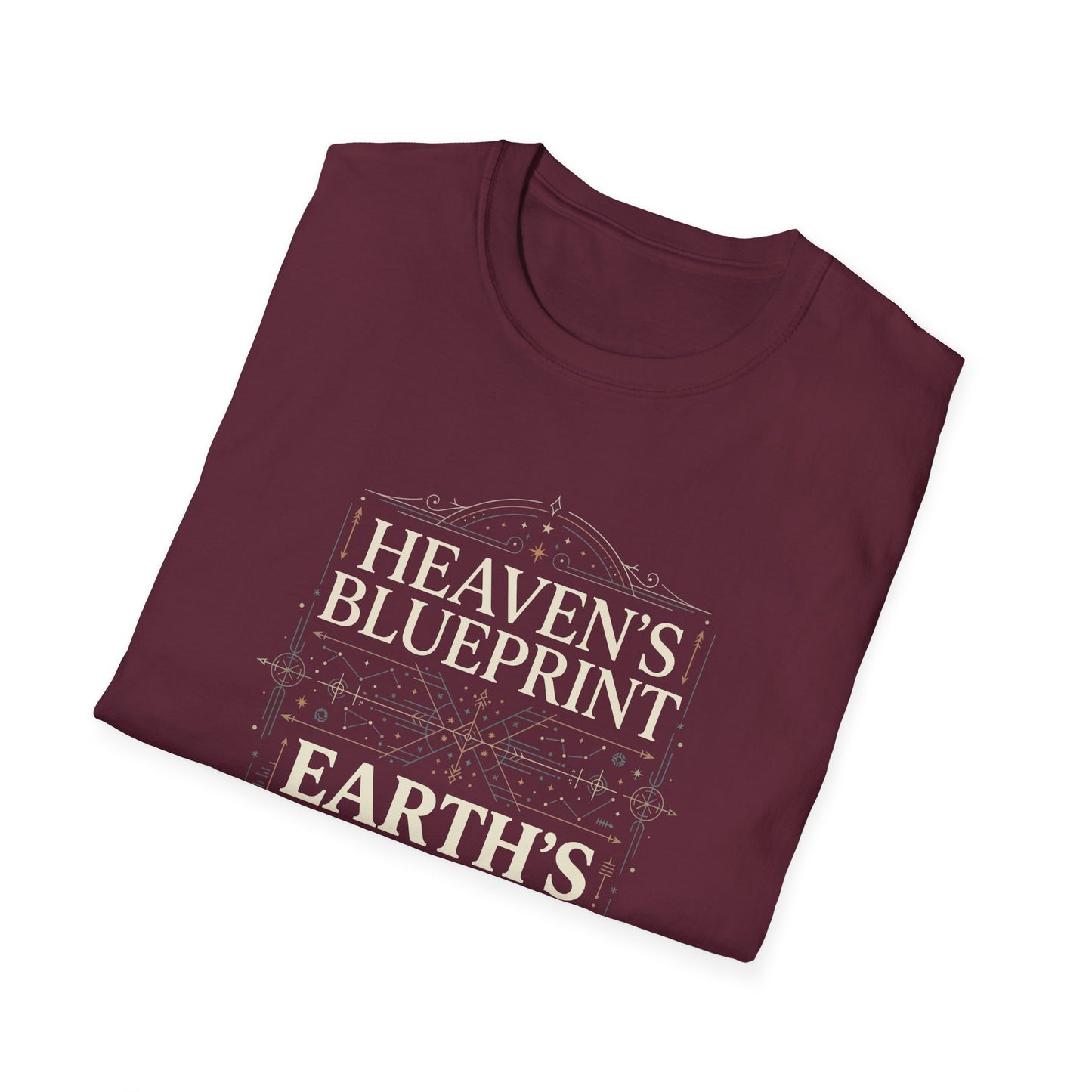 Heaven’s Blueprint, Earth’s Journey T-Shirt
