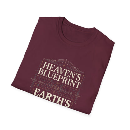 Heaven’s Blueprint, Earth’s Journey T-Shirt