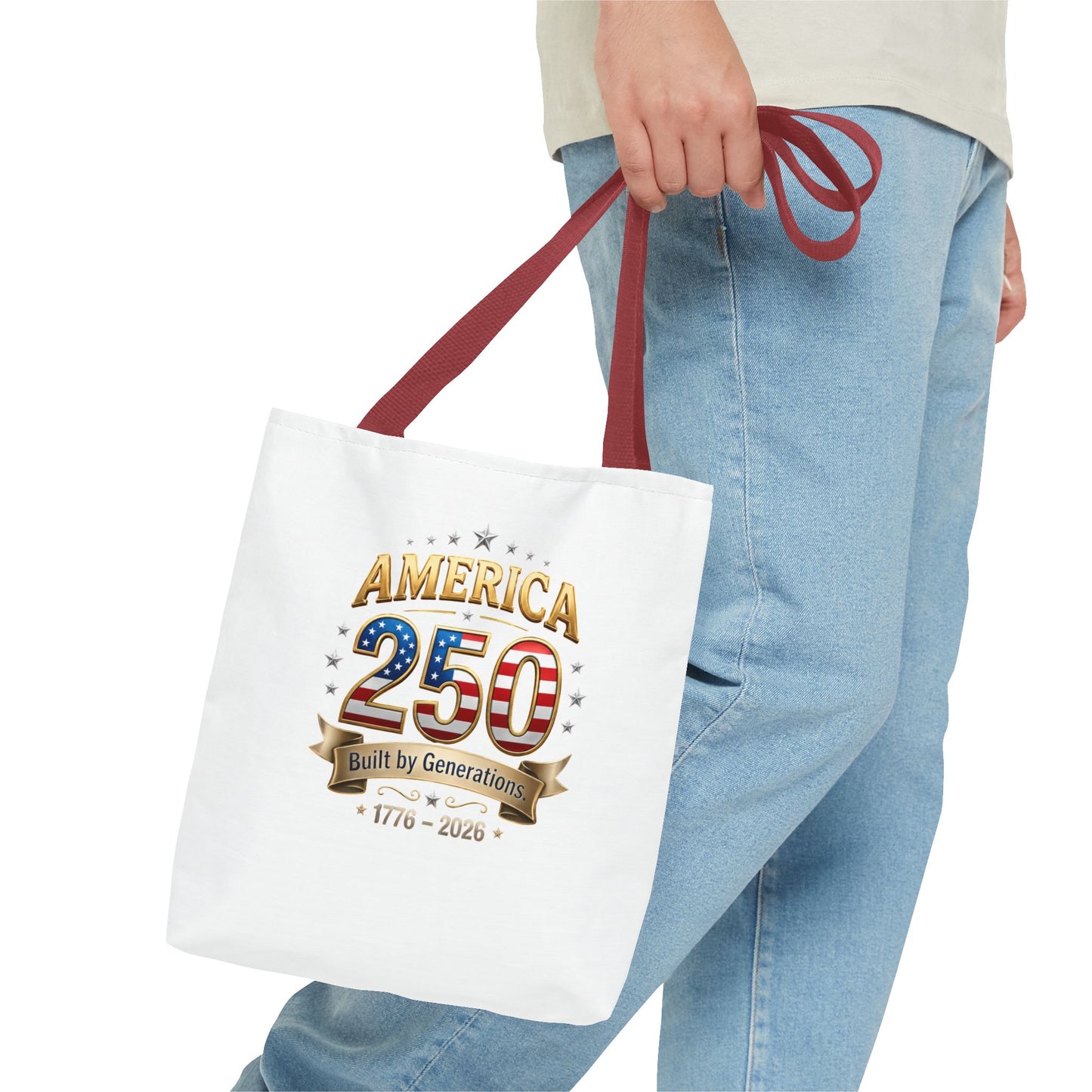 America 250 Tote Bag — 1776–2026 Patriotic Celebration Tote
