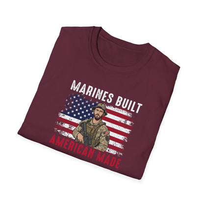 Marines Built American Made T‑Shirt