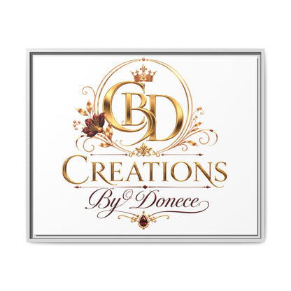 Creations By Donece — Framed Matte Canvas Wall Art