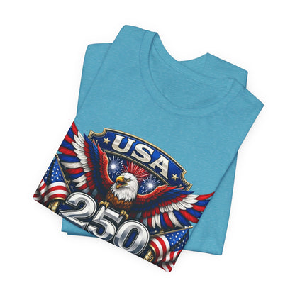 USA 250th Eagle T-Shirt — 1776–2026 Patriotic American Independence Tee