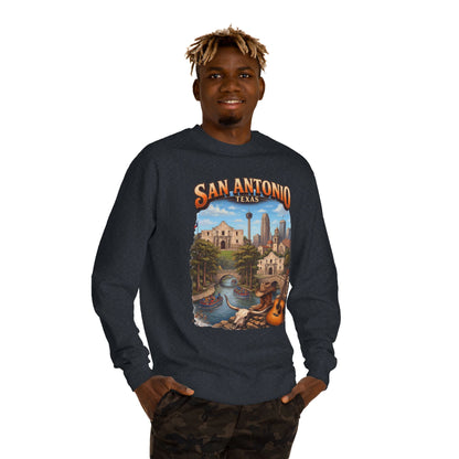 San Antonio Riverwalk Sweatshirt — Texas Travel Scenic Crewneck
