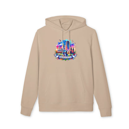 Massachusetts Skyline Hoodie – Colorful Boston Landmark Pullover