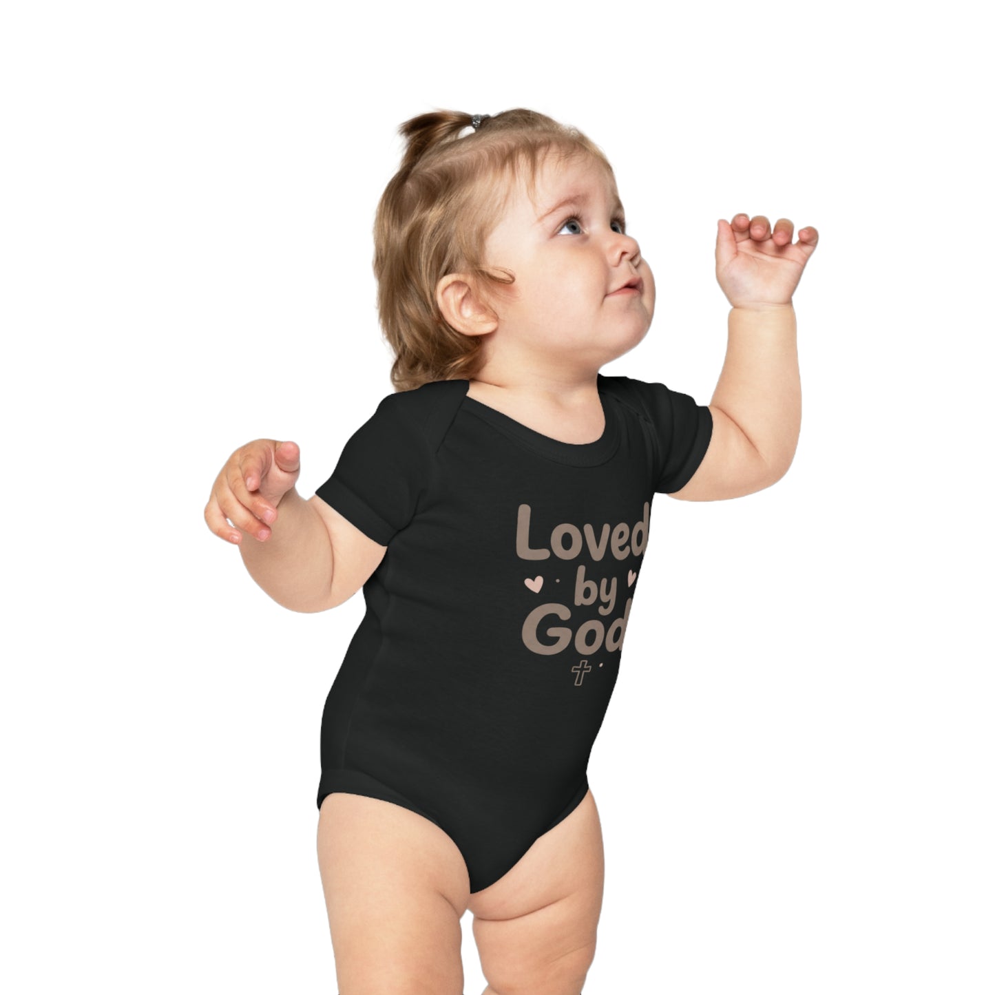 Loved by God Baby Bodysuit — Christian Infant Onesie