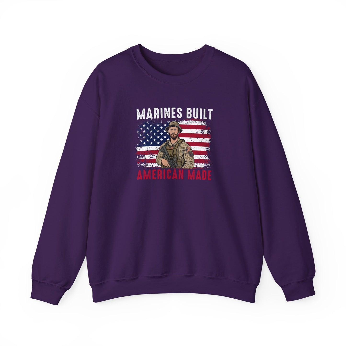Marines Built American Made Sweatshirt