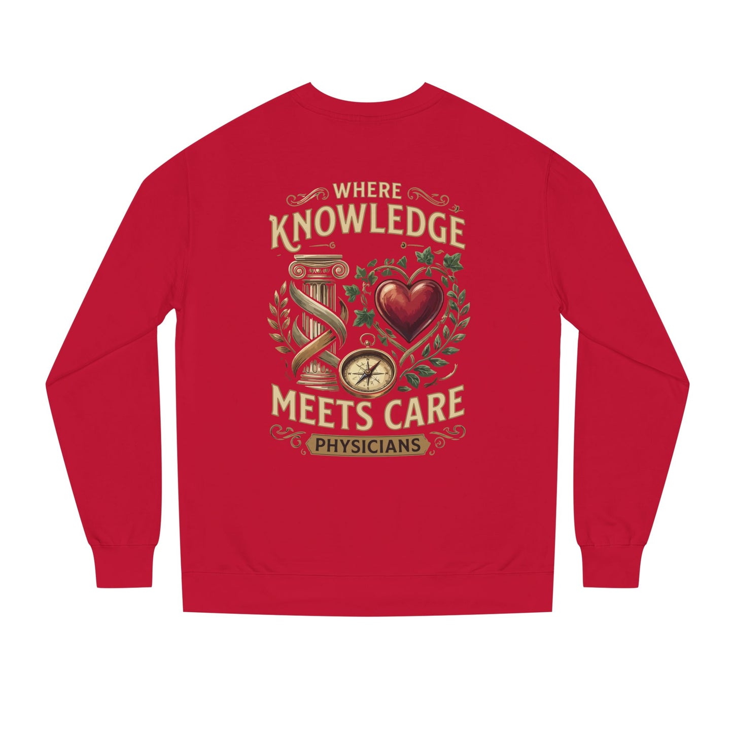 Physicians "Where Knowledge Meets Care" Crewneck Sweatshirt