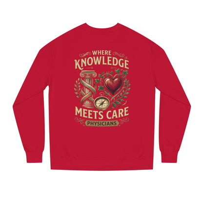 Physicians "Where Knowledge Meets Care" Crewneck Sweatshirt