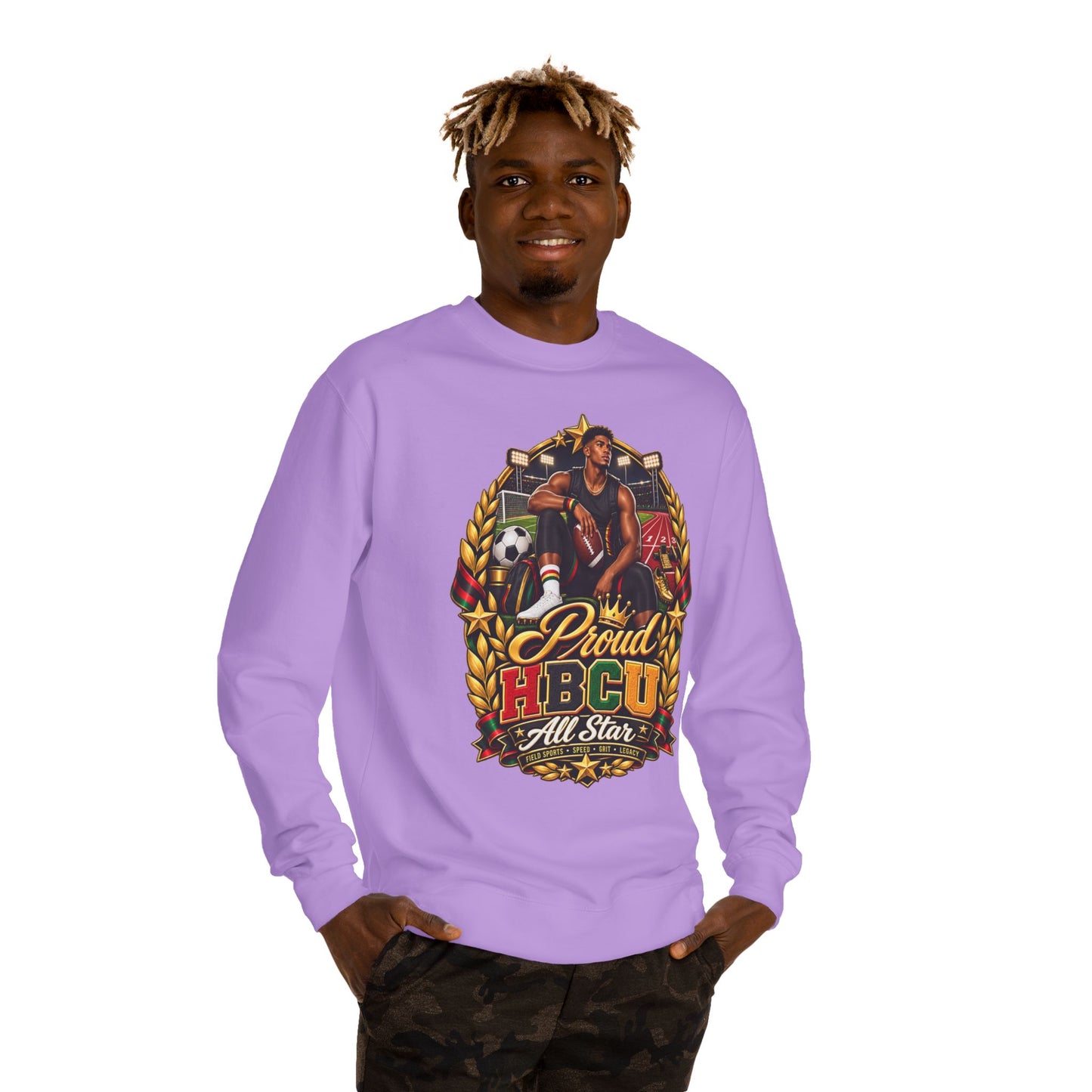 HBCU All Star Sweatshirt — Proud HBCU Crewneck