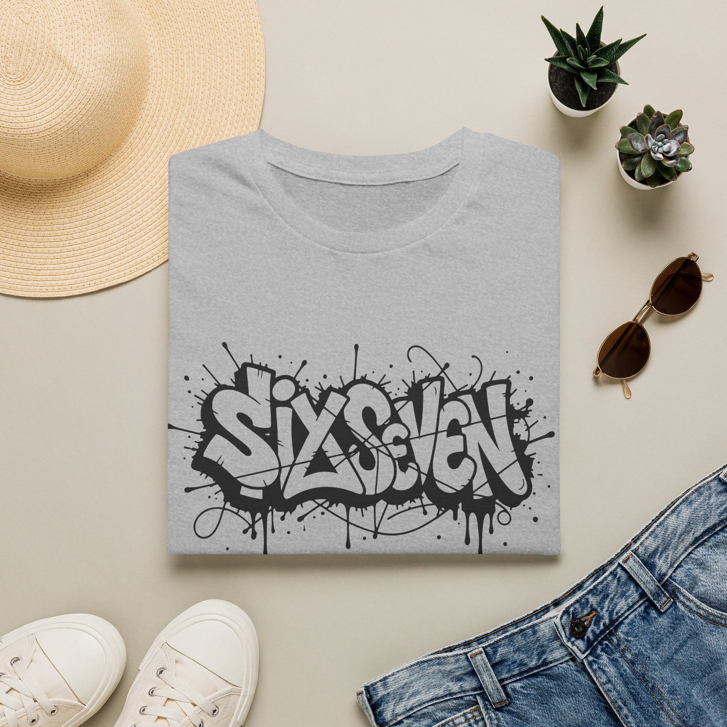 Graffiti 'SixSeven' T-Shirt - Urban Streetwear Tee