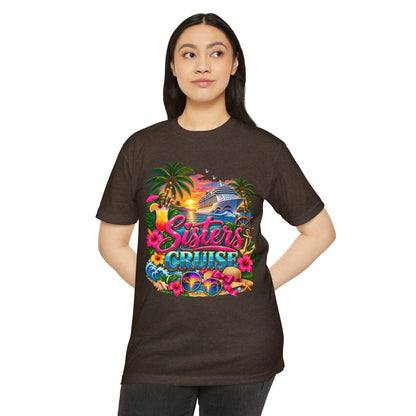 Sisters Cruise T-Shirt — Tropical Vacation Graphic Tee