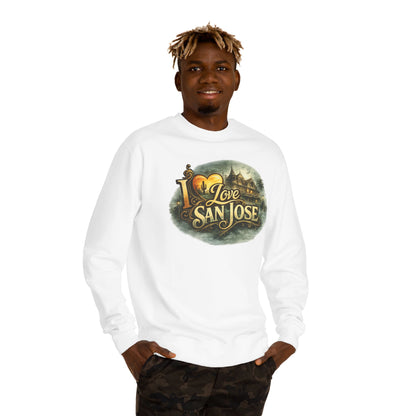 I Love San Jose Crewneck Sweatshirt