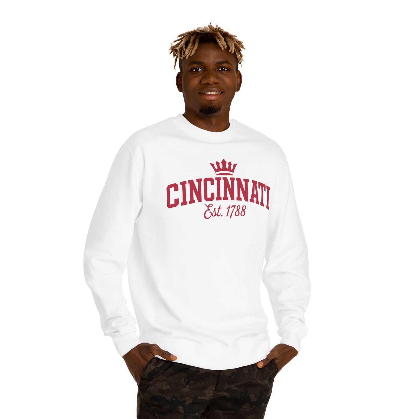 Cincinnati Est. 1788 Crewneck Sweatshirt — Vintage City Pride