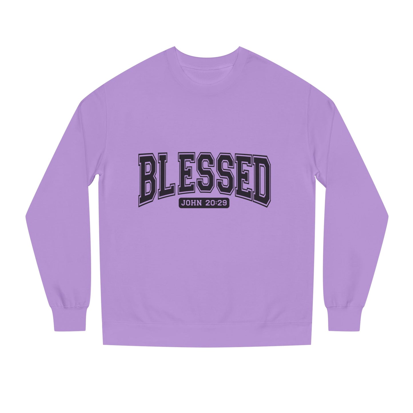 Blessed Crewneck Sweatshirt - John 20:29 Christian Pullover