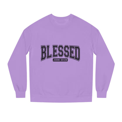 Blessed Crewneck Sweatshirt - John 20:29 Christian Pullover