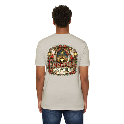 Emmanuel "God With Us" Christmas T-Shirt