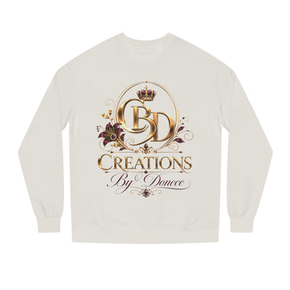 Crewneck Sweatshirt — Creations By Donece Gold Logo Crewneck