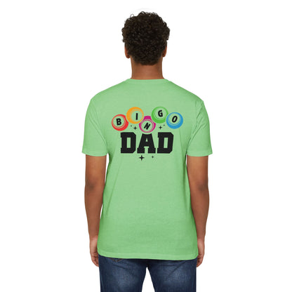 Bingo Dad T-Shirt — Retro Bingo Balls Father's Day Tee