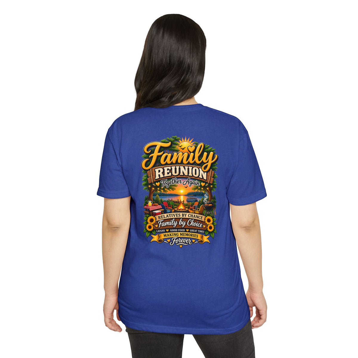 Family Reunion T-Shirt — Relatives by Chance, Family by Choice Graphic Tee