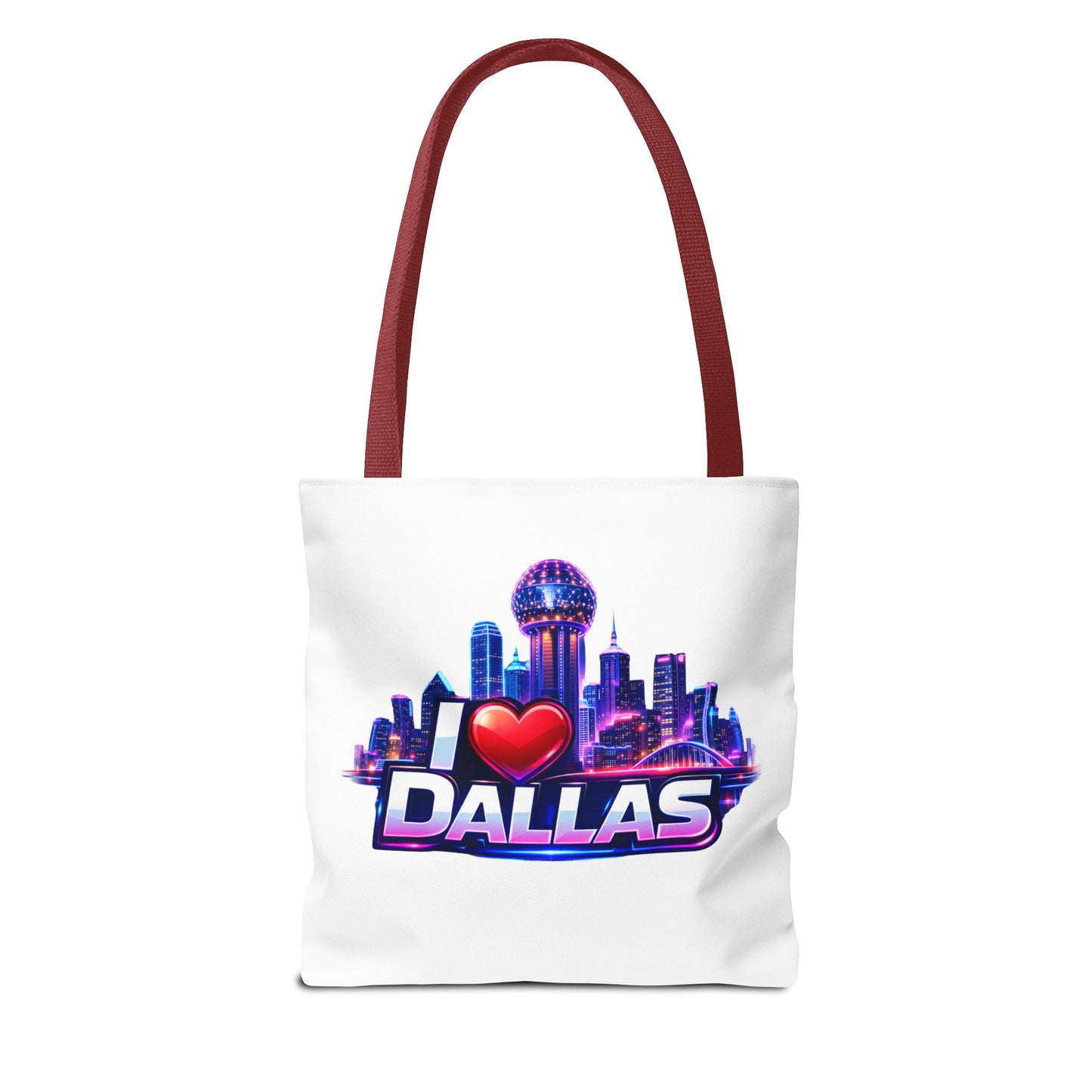 Dallas Skyline Tote Bag – I  Dallas Cityscape Carryall