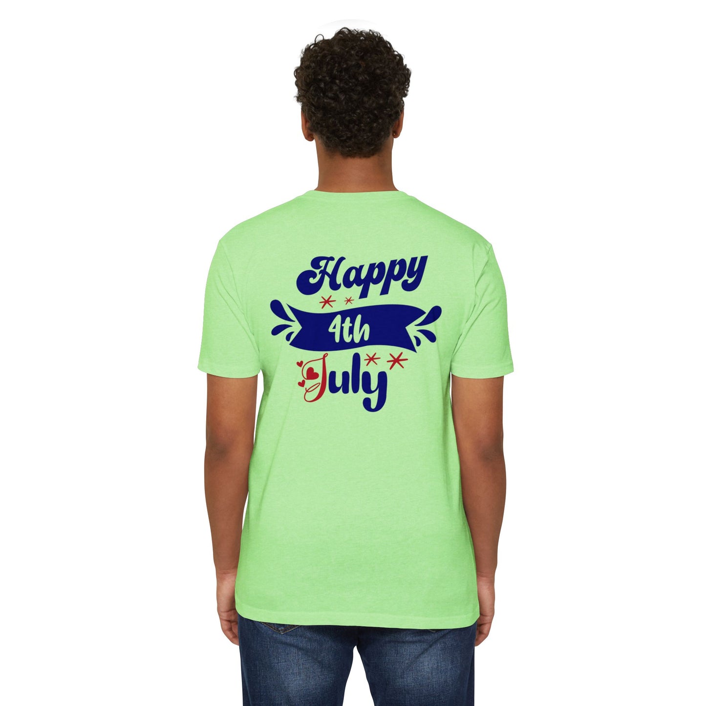 Happy 4th of July T-Shirt — Patriotic Independence Day Tee