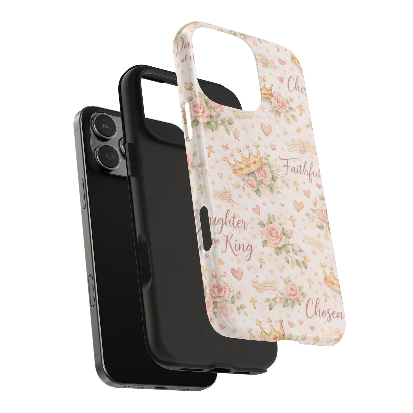 Daughter Of The King Phone Case | Christian Floral iPhone Case