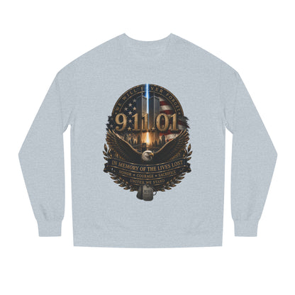 9/11 Memorial Sweatshirt – In Memory of the Lives Lost Tribute Crewneck
