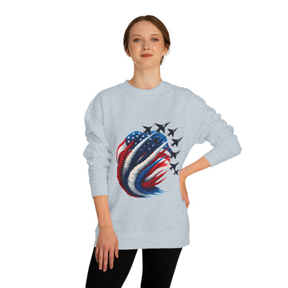 Patriotic Jet Squadron Sweatshirt