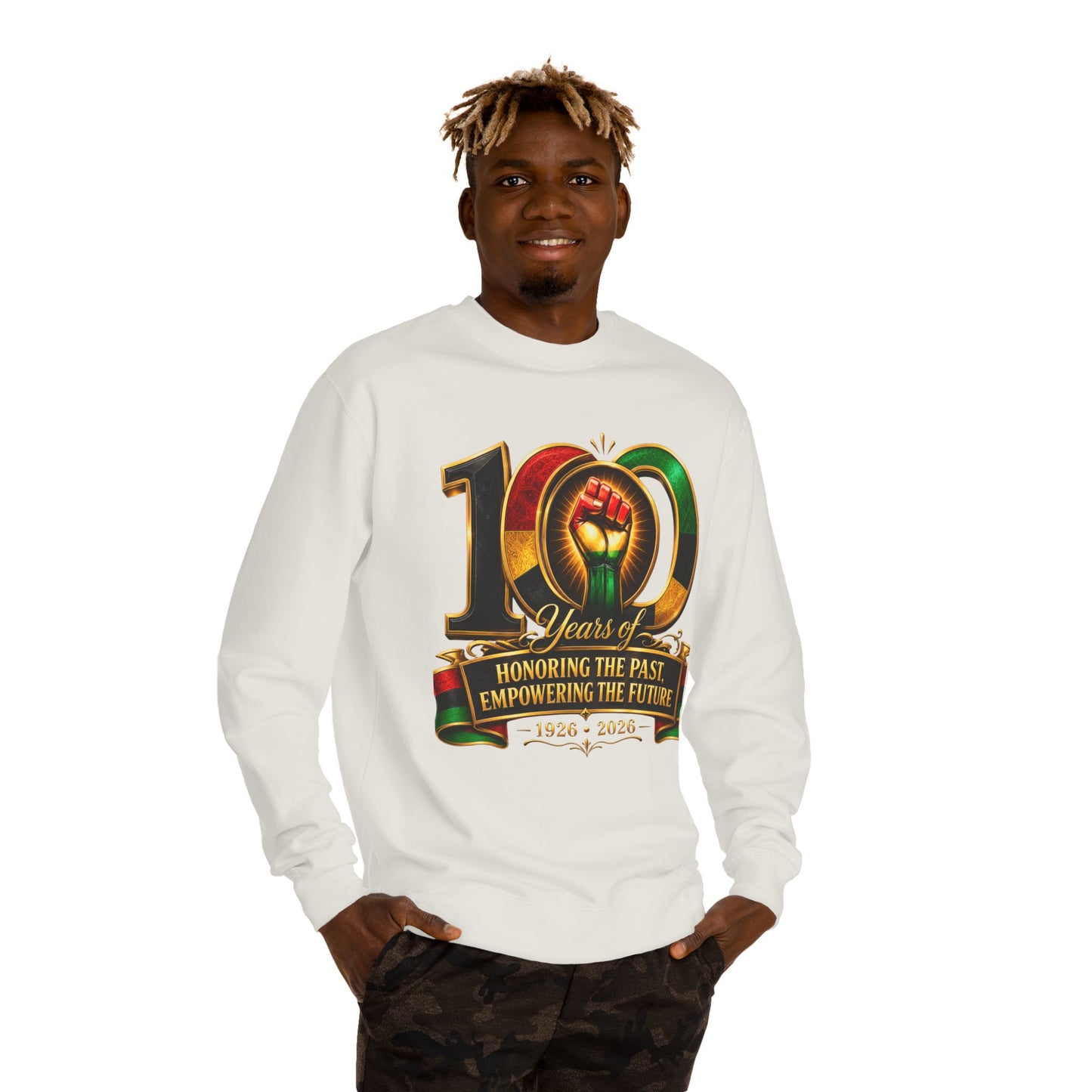 100 Years Anniversary Sweatshirt – "Honoring the Past, Empowering the Future"