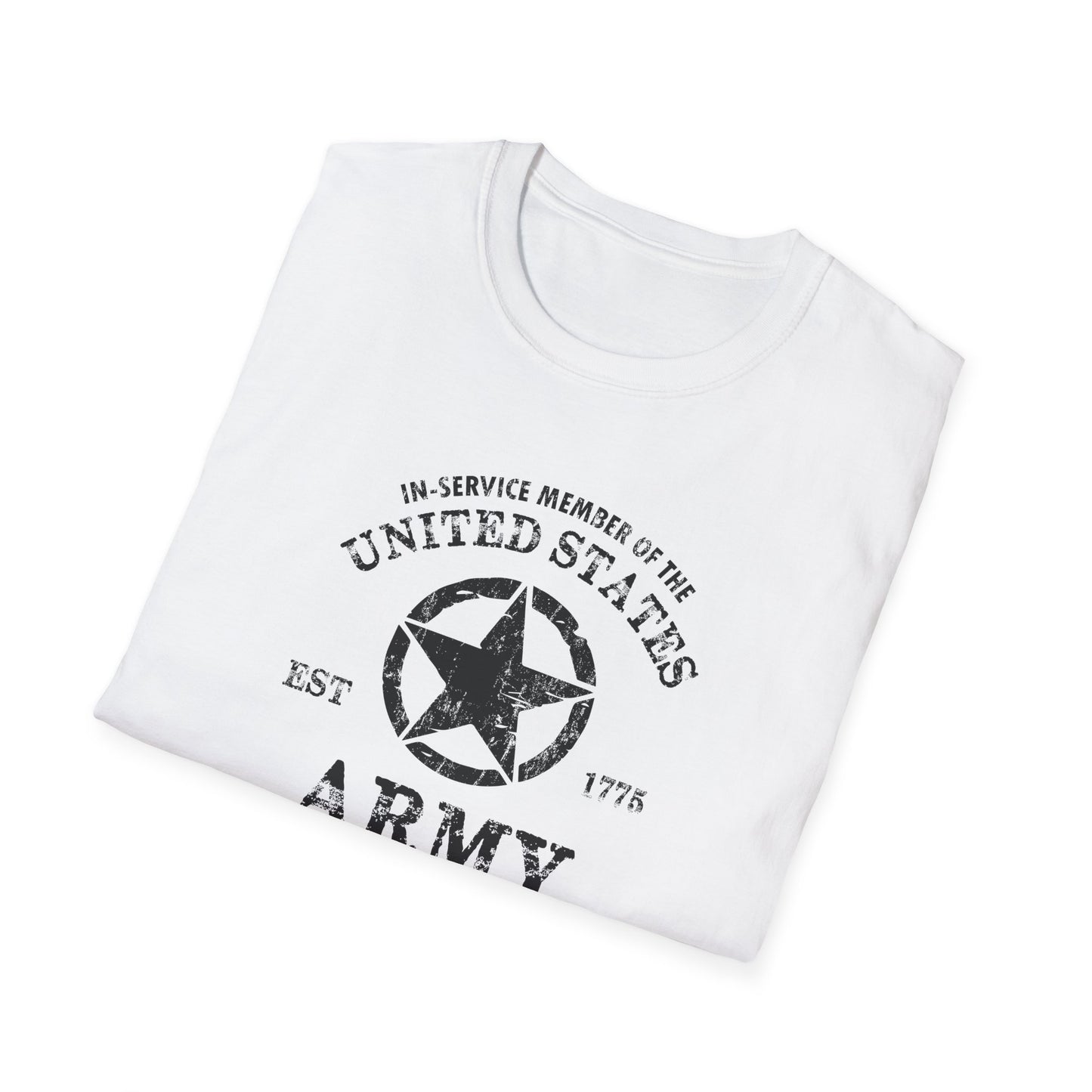 In-Service Member of the United States EST 1775 Army T-Shirt