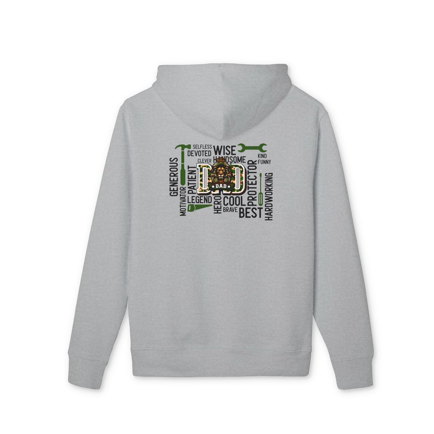 Dad Word Cloud Hoodie — Father's Day Gift Pullover