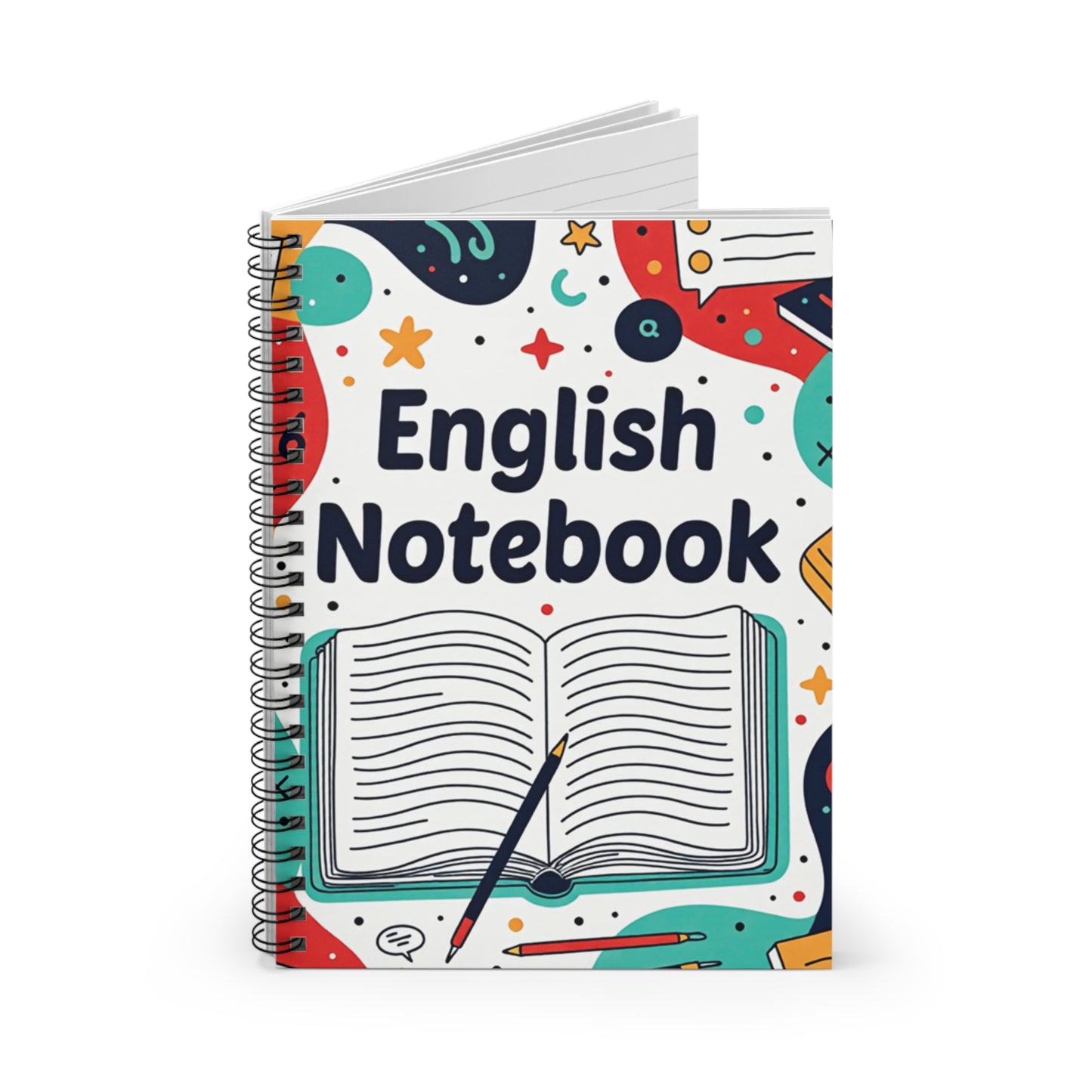 English Notebook - Ruled Line
