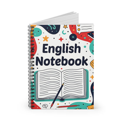 English Notebook - Ruled Line