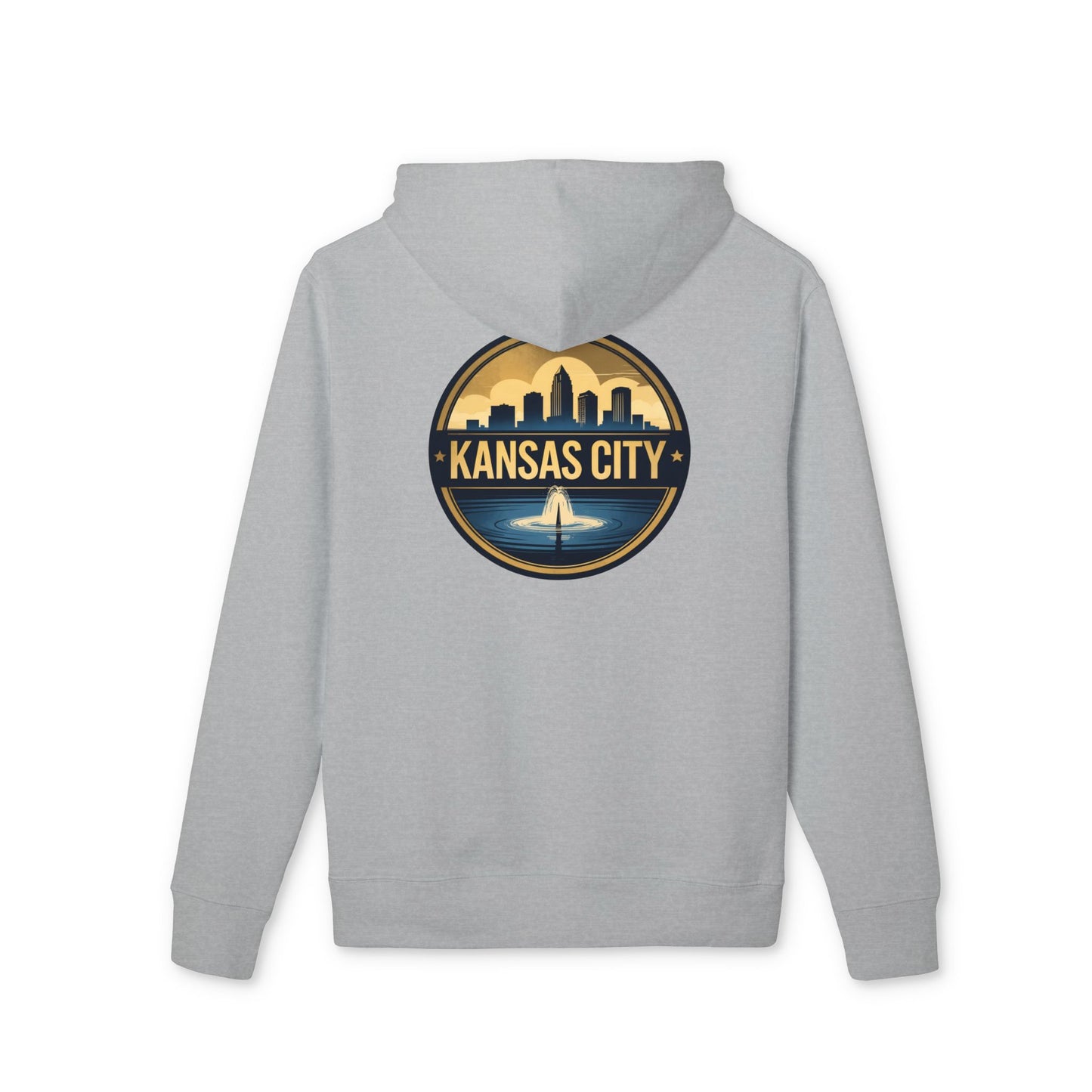 Kansas City Skyline Hoodie — Retro Cityscape Pullover