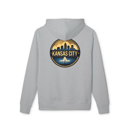 Kansas City Skyline Hoodie — Retro Cityscape Pullover