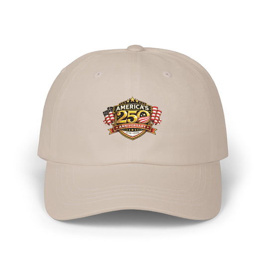 Baseball Cap — "America's 25th" Vintage Racing Patch Dad Hat