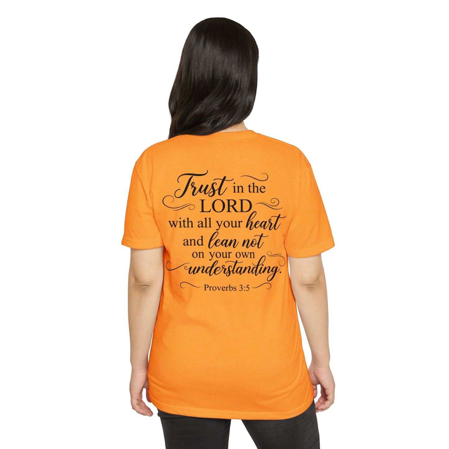 Proverbs 3:5 Faith T-Shirt — "Trust in the Lord" Inspirational Christian Tee