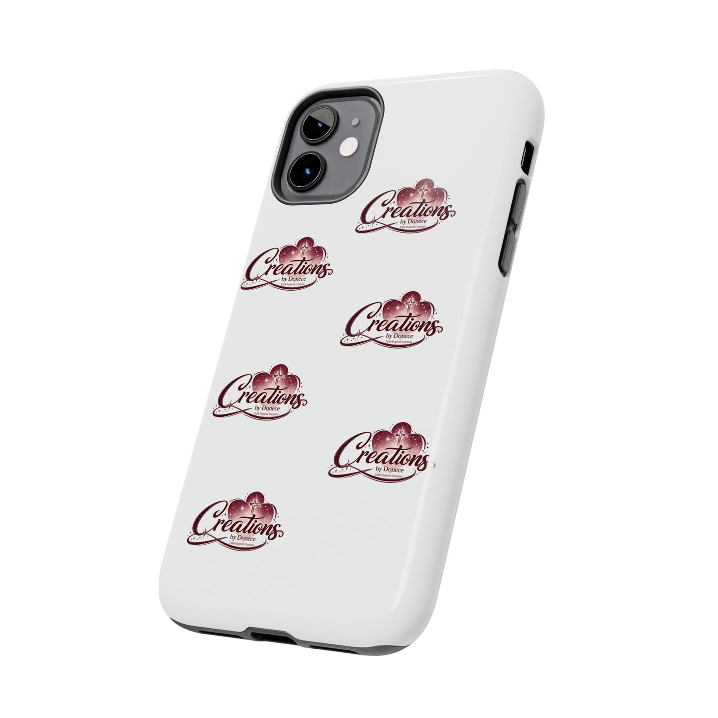 Logo Pattern Tough Phone Case — Creations Repeat Design