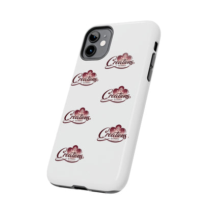 Logo Pattern Tough Phone Case — Creations Repeat Design