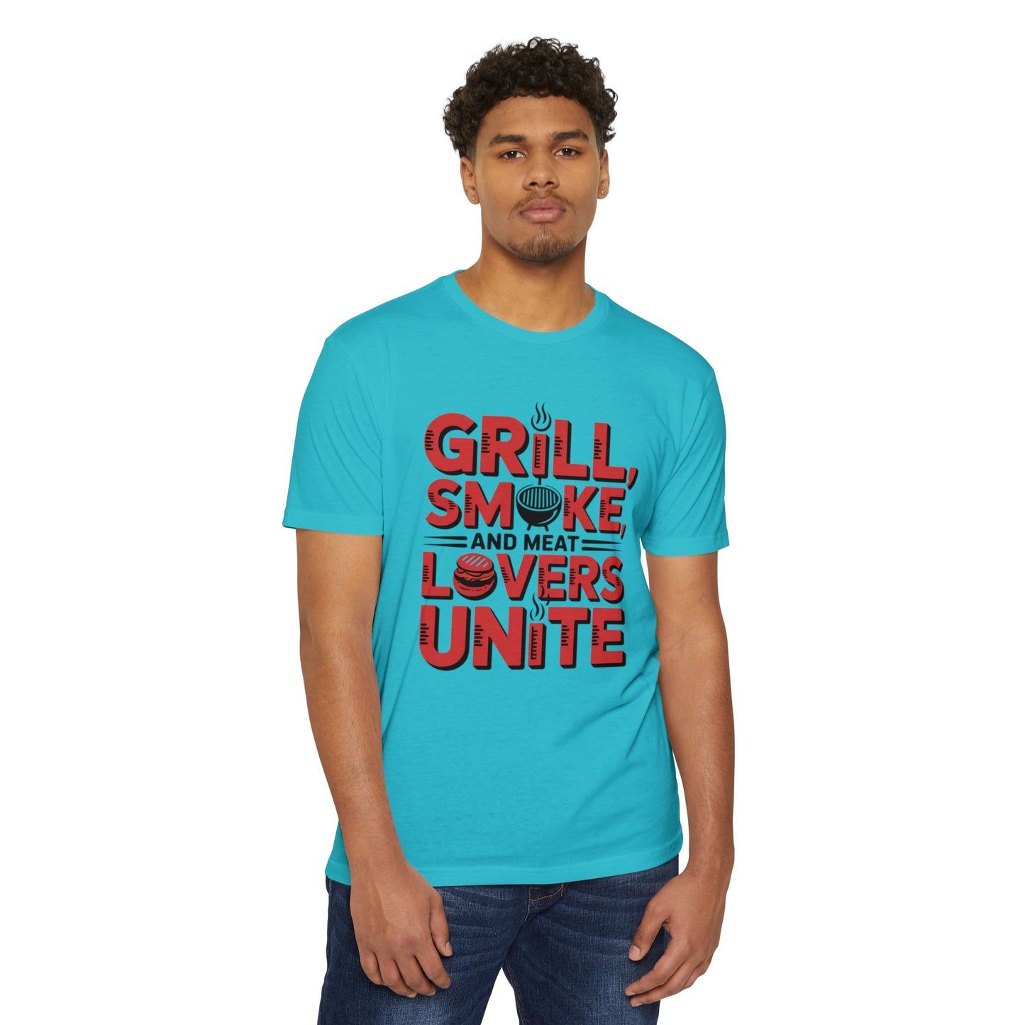 Grill, Smoke and Meat Lovers Unite T-Shirt