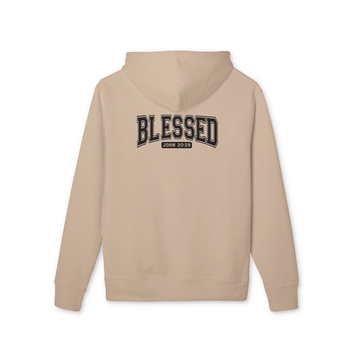 Blessed Hoodie – John 20:21 Christian Pullover, Faith-Based Religious Sweatshirt