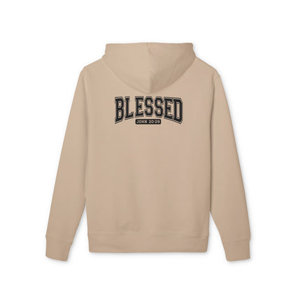 Blessed Hoodie – John 20:21 Christian Pullover, Faith-Based Religious Sweatshirt