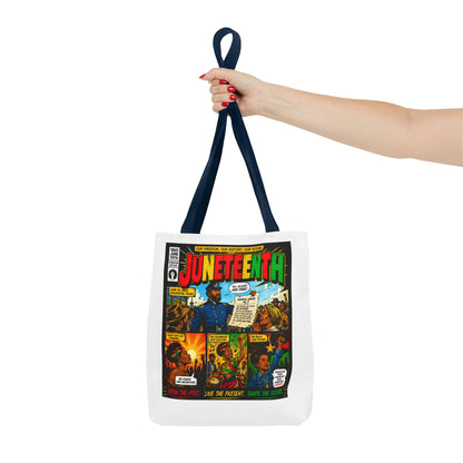 Juneteenth Comic Tote Bag — Vintage Panels Celebration Tote