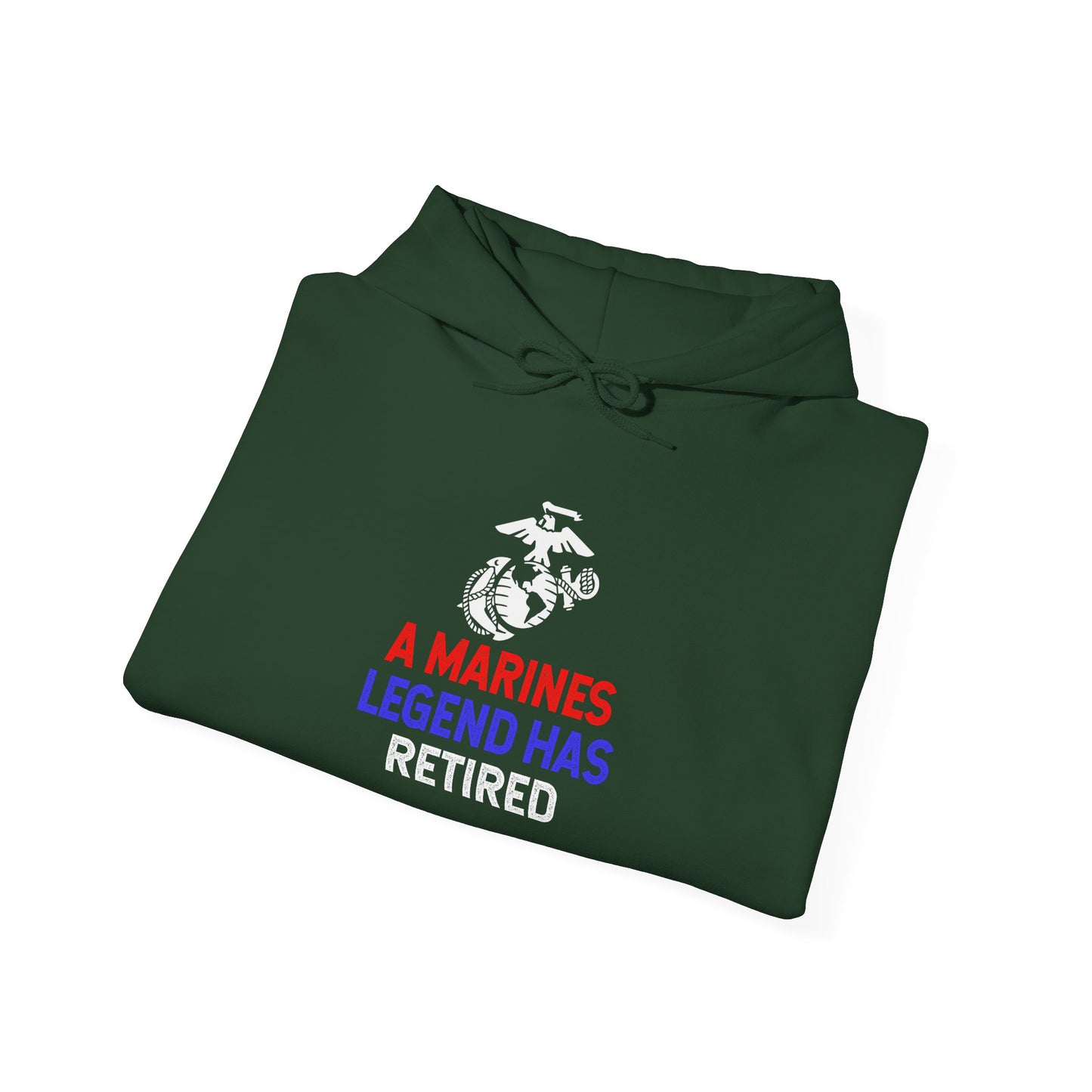 A Marines Legend Has Retired Hoodie