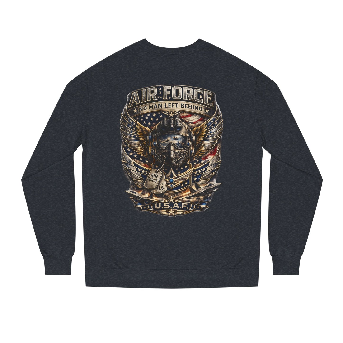 Air Force 'No Man Left Behind' Crewneck Sweatshirt