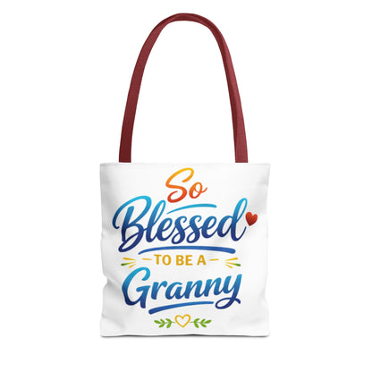 So Blessed to Be a Granny Tote Bag — Gift Tote for New Grandmothers