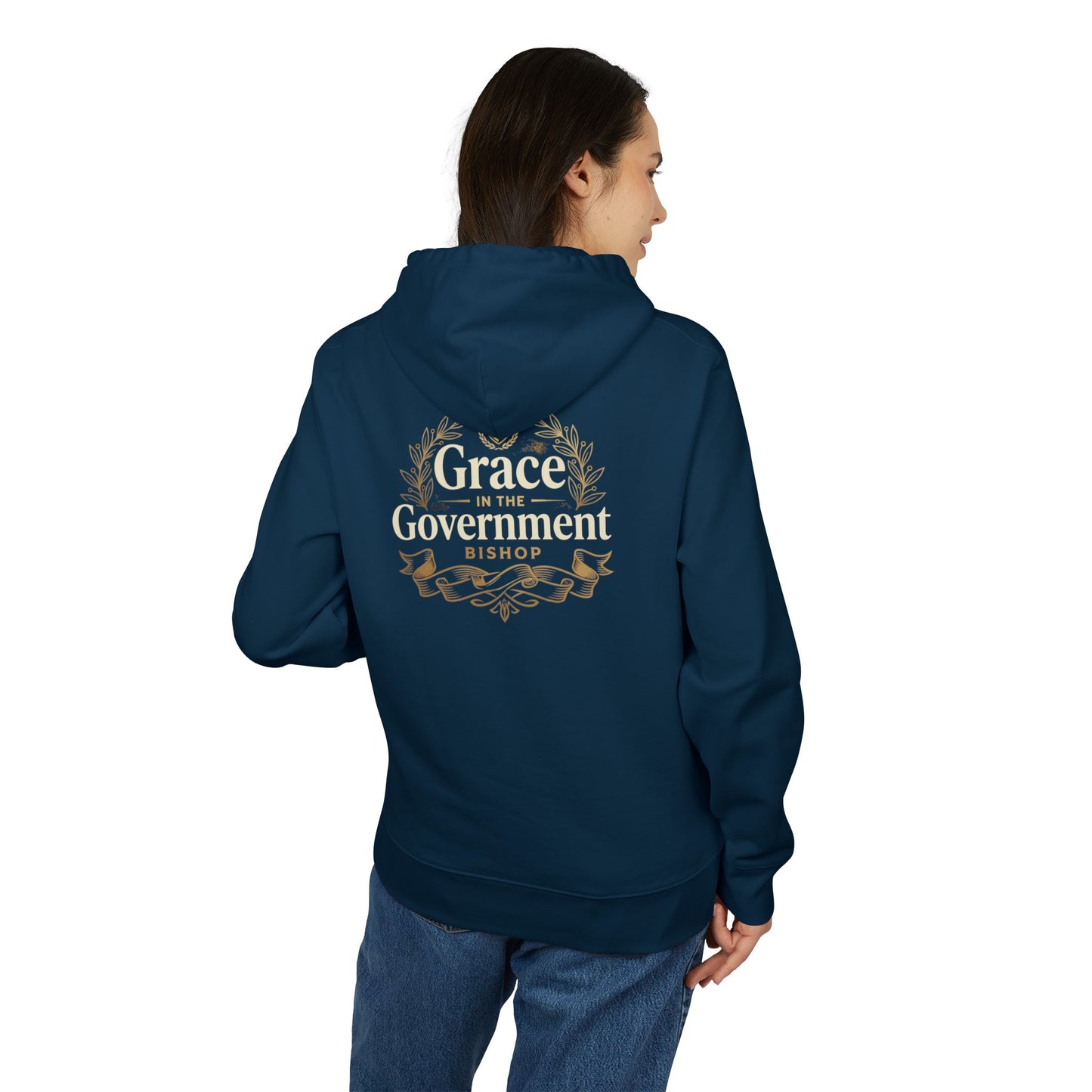 Grace in the Government Hoodie — Political Faith Statement Pullover